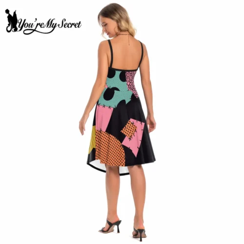 Halloween Anime Movie The Nightmare Cosplay Sally Costume - Sexy Dress for Women Holiday Party - Image 3