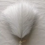 Boho Artificial Pampas Grass - 1/5/10/30pcs Faux Flowers for Wedding Bouquets, Home Decor, and Table Arrangements