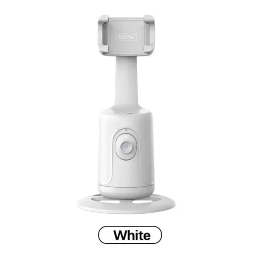 Auto Face Tracking Tripod - 360° Rotation Smart Phone Camera Mount for iPhone & Android | Intelligent Tracking Holder for Live Streaming & Vlogging