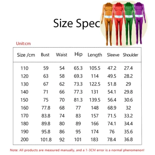 Totally Spies Cosplay Bodysuit for Adults & Kids – Clover Ewing, Samantha Simpson, and Alexandra Jumpsuits for Halloween - Image 6