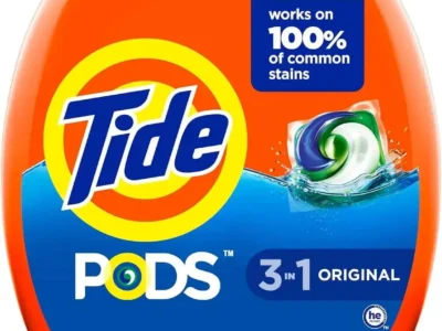 Pods Laundry Detergent Packs – Original Scent, 112 Count, Suitable for All Types of Washing Machines, Fresh Smell Without Pungency