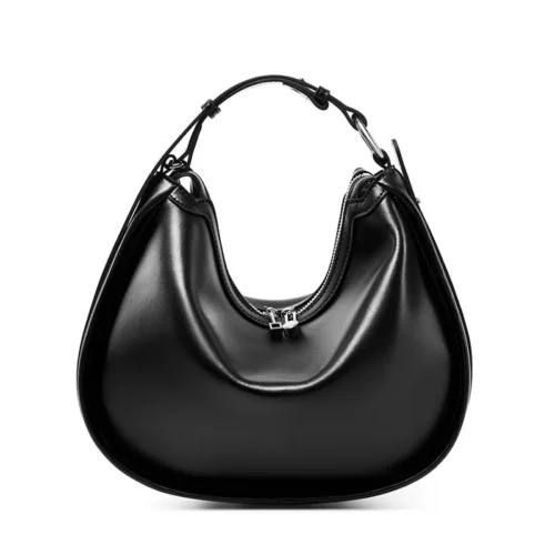 Genuine Leather Women's Handbag - Vintage Shoulder Bag and Luxury Crossbody