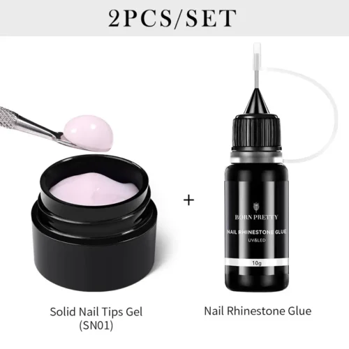 High-Quality BORN PRETTY Nail Rhinestone Glue – Strong Adhesion for Stunning Nail Art