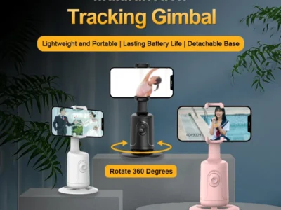 360° Smart Shooting Selfie Stick with Follow-Up Tracking | Gimbal Stabilizer Phone Holder Stand for TikTok, Live Streaming, and Photography