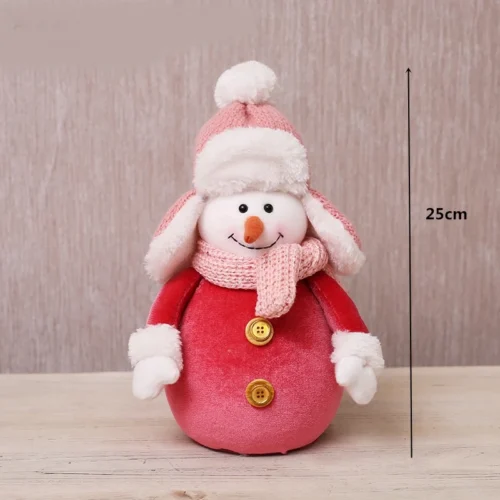 Tree Christmas Decorations Tall Deer Doll 20220Christmas Long-Legged Gray Deer Angel Christmas Doll Noel Christmas Items