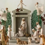 Jesus Christmas Character Resin Statue – Collection Sculpture for Christmas, Bible, Magi, and Holiday Gifts