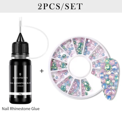 High-Quality BORN PRETTY Nail Rhinestone Glue – Strong Adhesion for Stunning Nail Art