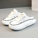 High-Quality Women's Vulcanized Shoes - Breathable and Comfortable Sports Leisure Fashion, Elevated Thick Sole Walking Shoes