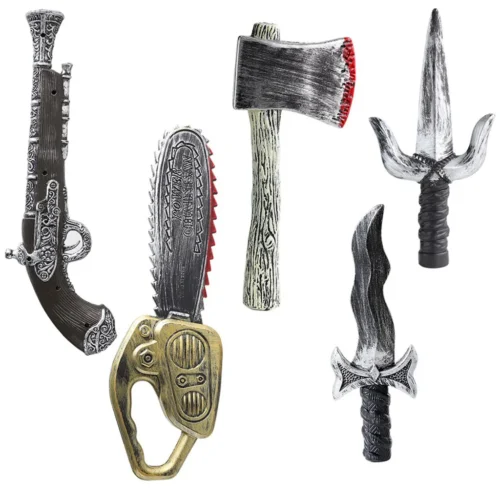 Happy Halloween Knife and Axe Simulation – Trick or Treat Ghost Festival Prop