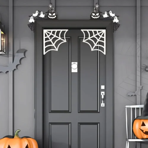 Halloween Wooden Door Frames – Front Door and Window Corner Decorations