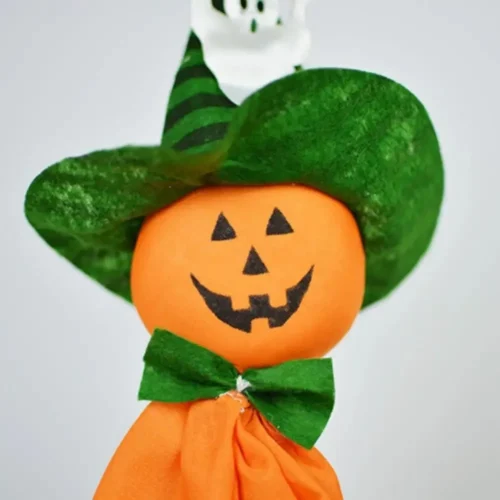Cloth Paper Halloween Hanging Ornaments – Festival Supplies with Ghost and Pumpkin Design, Fluttering Charm Pendant Gift - Image 4