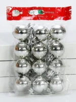 12pcs 3cm Christmas Ball Pendants – Christmas Tree Decorations for New Year, Christmas Decorations