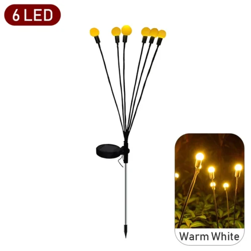 Solar Eyeball LED String Lights – Waterproof Outdoor Halloween Decoration - Image 5