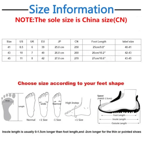 Men's Summer Flip Flops - New Pattern, Wide Sizes up to 14, Rubber Flip Flops Size 9, Memory Foam Comfort - Image 2