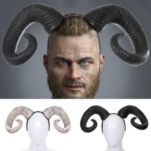Handmade Sheep Horn Headband - Image 2