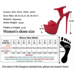 High Heel Sandals - Summer Sexy Open Toe Party Dress Platform Gladiator Women Shoes