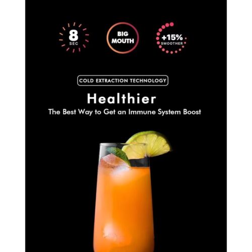 Expert High-Power Hervigour Juicer Machine – 3.2" Feed Chute, 3-Speed Juice Extractor - Image 5