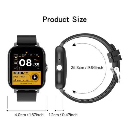 New Smart Watch for Android, 1.44" Color Screen, Bluetooth Call, Blood Oxygen & Pressure Monitoring