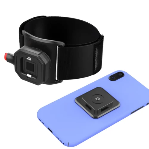 Quick-Release Running Armband Phone Holder – Secure Sports Strap for Running, Cycling, and Fitness with Easy Arm Removal & Adjustable Fit - Image 5