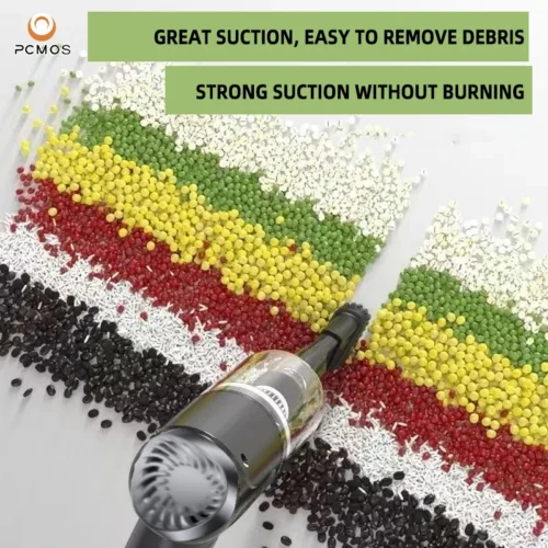 Powerful PCMOS Wireless Vacuum Cleaner, Dual Use for Home and Car with HEPA Filter and 5500Pa Suction
