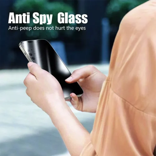 4PCS Privacy Screen Protector – Anti-Spy Tempered Glass for iPhone