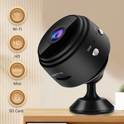 Advanced A9 Mini Camera, WiFi Wireless Monitoring with Motion Detection and 1080P Full-HD