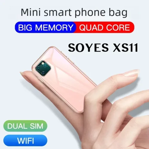 SOYES XS13 Mini Android Smartphone HD Screen Dual SIM TF Card Slot 5MP Camera Google Play Store Small Mobile Phone