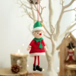 Christmas Elf Doll Ornaments – Xmas Tree Hanging Pendant, 2024 Navidad Decoracion, New Year Party Gifts