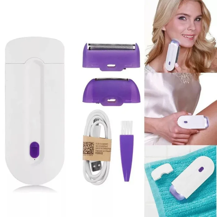 Women's Epilator – Painless Hair Removal Shaving Device