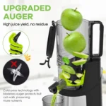 350W Slow Cold Press Juicer – Extra-Large 6.5'' Chute for Whole Fruits & Vegetables