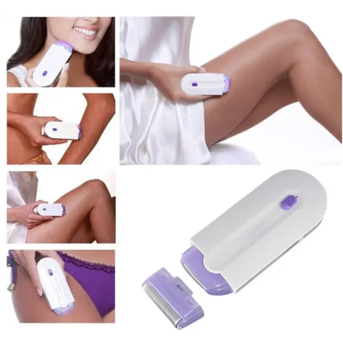 Effortless Women's Epilator, Painless Hair Removal Shaving Device with USB Charging