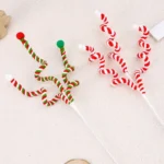 Set of 6 Bright Christmas Bell Inserts – Branch Decor for Parties & Holidays