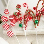 Handmade Plush Candy Cane Ornaments – DIY Xmas Tree & Garland Decor