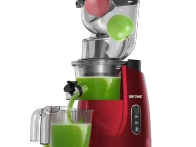 Innovative Cold Press Juicer with 3.3'' Chute – BPA-Free, Quiet 200W Motor