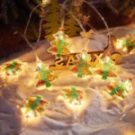 1.5M (4.96ft) Christmas Tree LED String Lights – 10 LED Fairy Garland for Xmas & New Year Decor