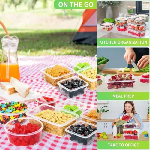 Essential Airtight Food Storage Containers – 52-Piece BPA-Free Kitchen Set