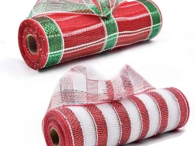 10 Yard Roll Christmas Netting – Holiday Decoration for Tree Decor, DIY Wreaths & Gift Wrapping