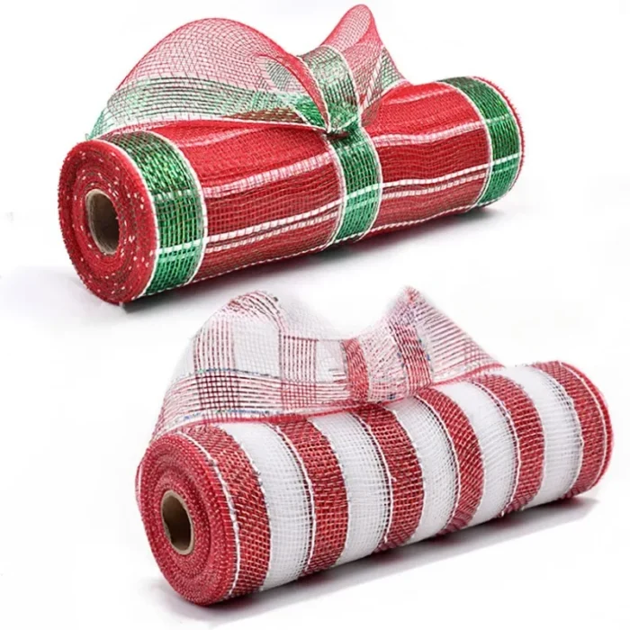 10 Yard Roll Christmas Netting – Holiday Decoration for Tree Decor, DIY Wreaths & Gift Wrapping