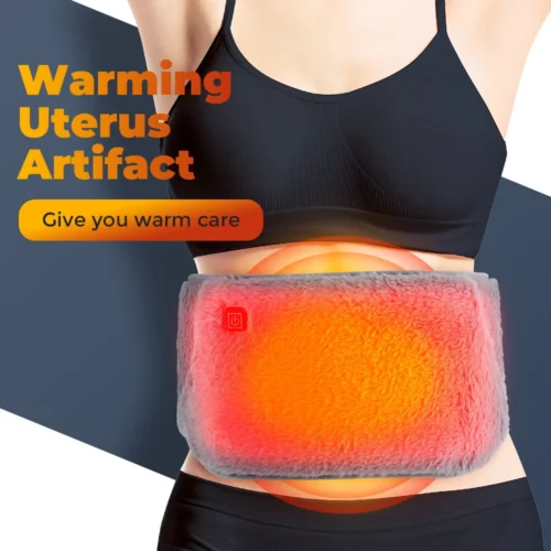Electric Graphene Heating Pad 3 Levels Cold-Proof for Uterine Belts Hand Waist Warming USB Rechargeable Abdominal Warmer