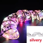 LED Ribbon Lights for Christmas – DIY Lace Bows & Tree Ornaments Decor