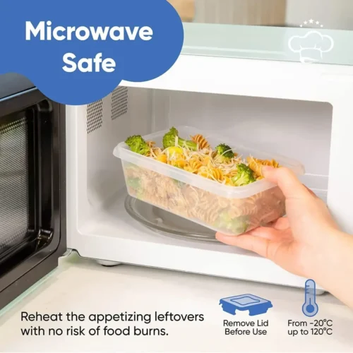 Ultimate Large Capacity Freezer Containers – 72-Piece Airtight Set