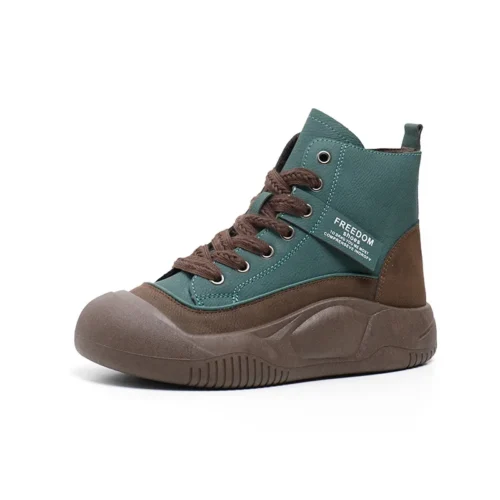 Women's Casual Fashion Sneakers – Round Toe, Flat, Comfortable Autumn Boots