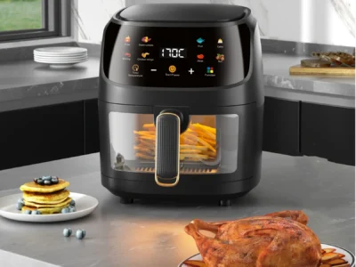 Ultimate Large Capacity Air Fryer – 8L, Non-Stick, Dual-Purpose, Healthy Cooking