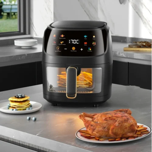 Ultimate Large Capacity Air Fryer – 8L, Non-Stick, Dual-Purpose, Healthy Cooking