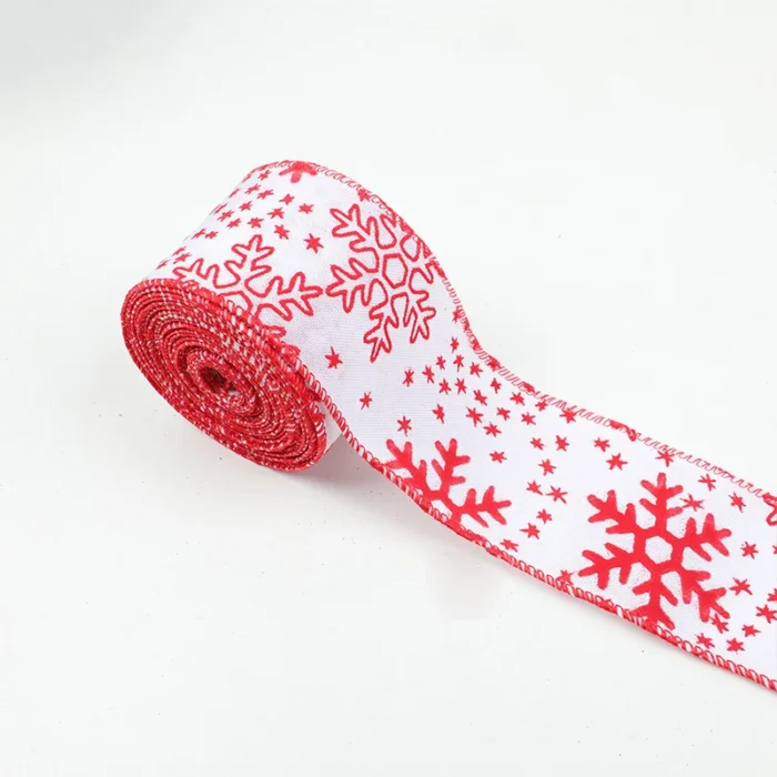 10 Yards Santa Claus Christmas Ribbon – Wide Cloth Ribbon for DIY Bows, Hair Accessories & Gift Decoration