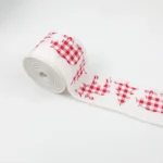 10 Yards Santa Claus Christmas Ribbon – Wide Cloth Ribbon for DIY Bows, Hair Accessories & Gift Decoration