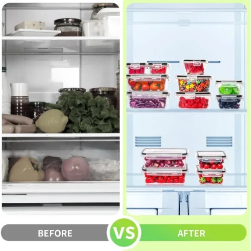 Essential Airtight Food Storage Containers – 52-Piece BPA-Free Kitchen Set