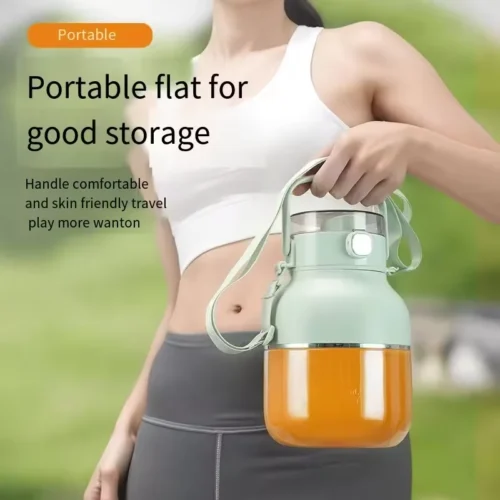 Powerful High-Power Orange Juice Machine – Electric Juicer for Home & Travel