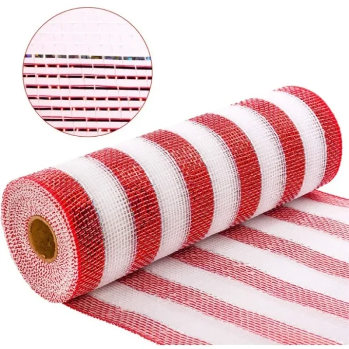 10 Yard Roll Christmas Netting – Holiday Decoration for Tree Decor, DIY Wreaths & Gift Wrapping