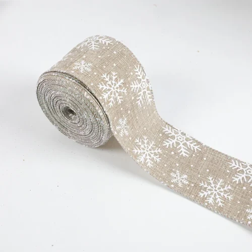10 Yards Santa Claus Christmas Ribbon – Wide Cloth Ribbon for DIY Bows, Hair Accessories & Gift Decoration